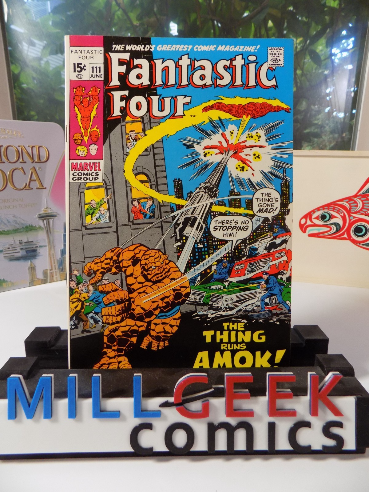 Fantastic Four #111 Marvel Comic June 1971 Very Fine