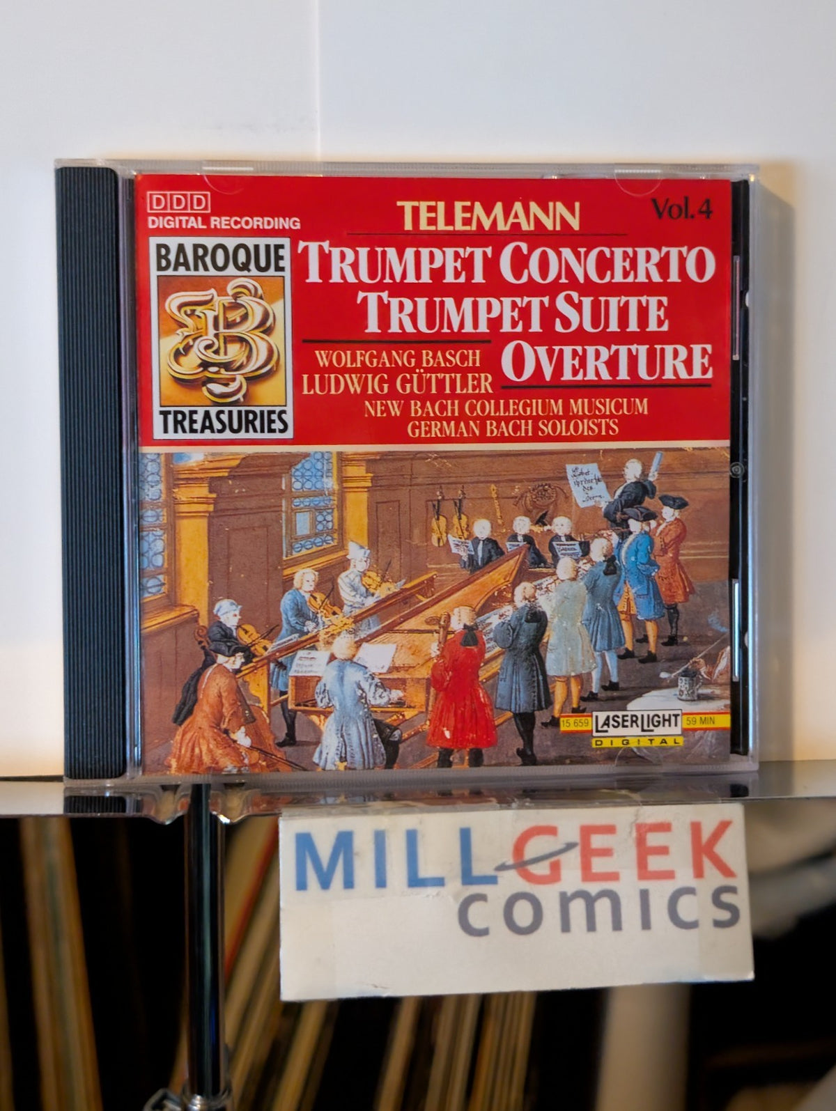 Baroque Treasuries Trumpet Concerto / Prokofiev Alexander Nevsky, 2 CD lot -JD