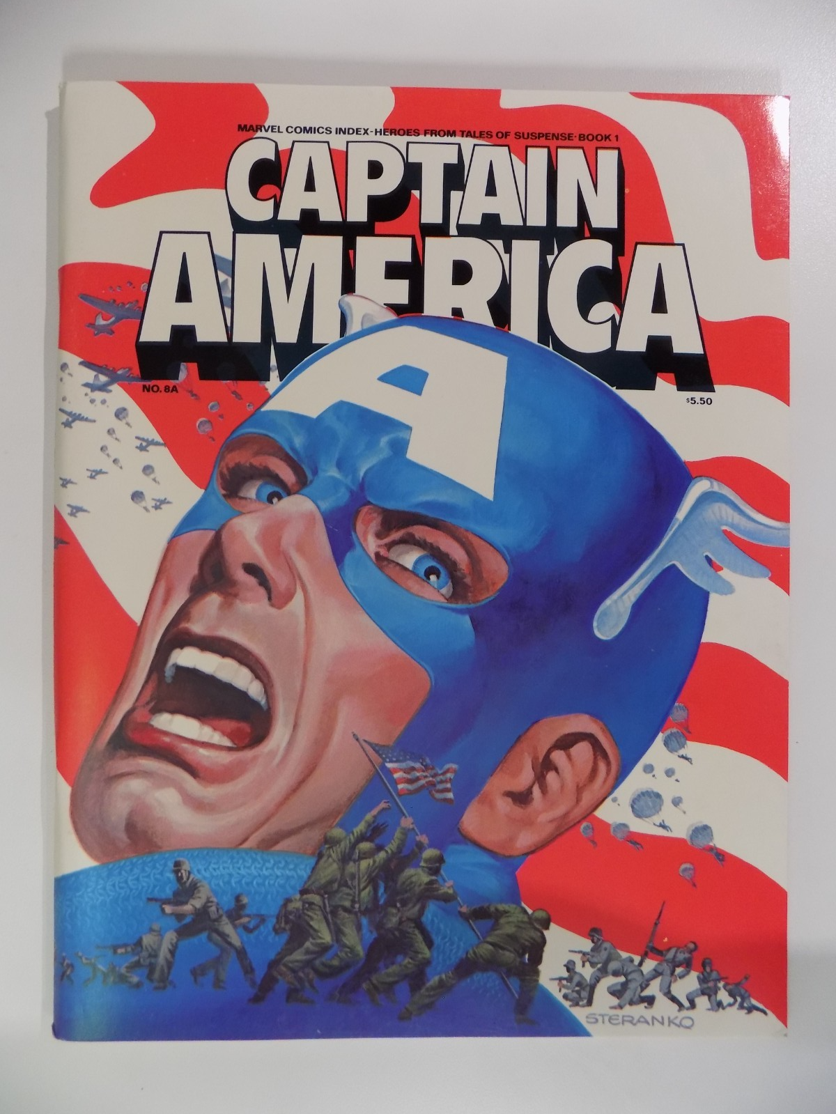 Marvel Comics Index #8A Steranko Wrap! Dec. 1979 Very Fine