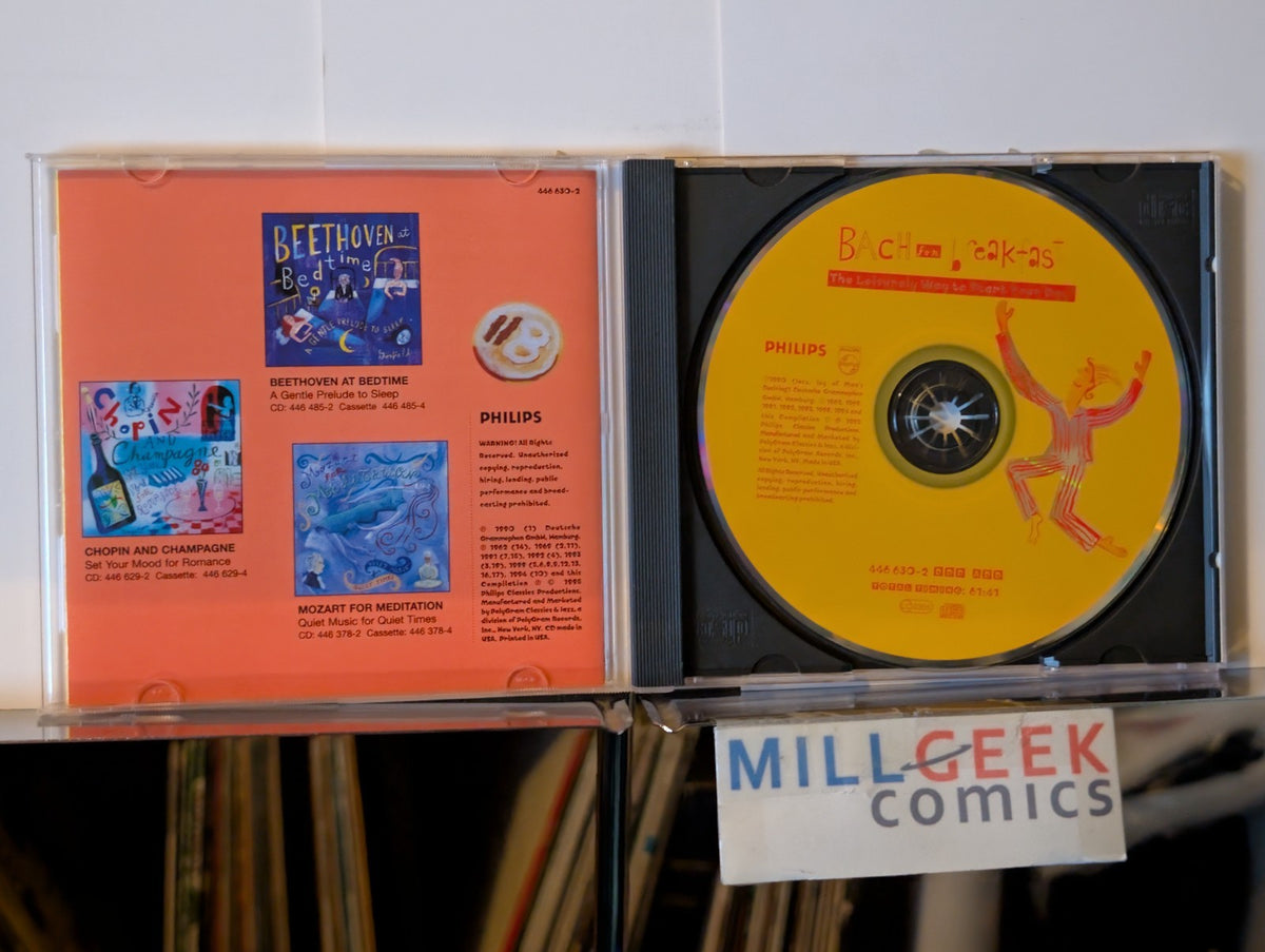 Bach Concertos for Oboe / Bach for Breackfast, 2 CD lot -JD
