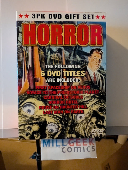 3pk DVD Gift Set, Horror, 6 Movies, Diamond Entertainment (DVD) Like New -JD
