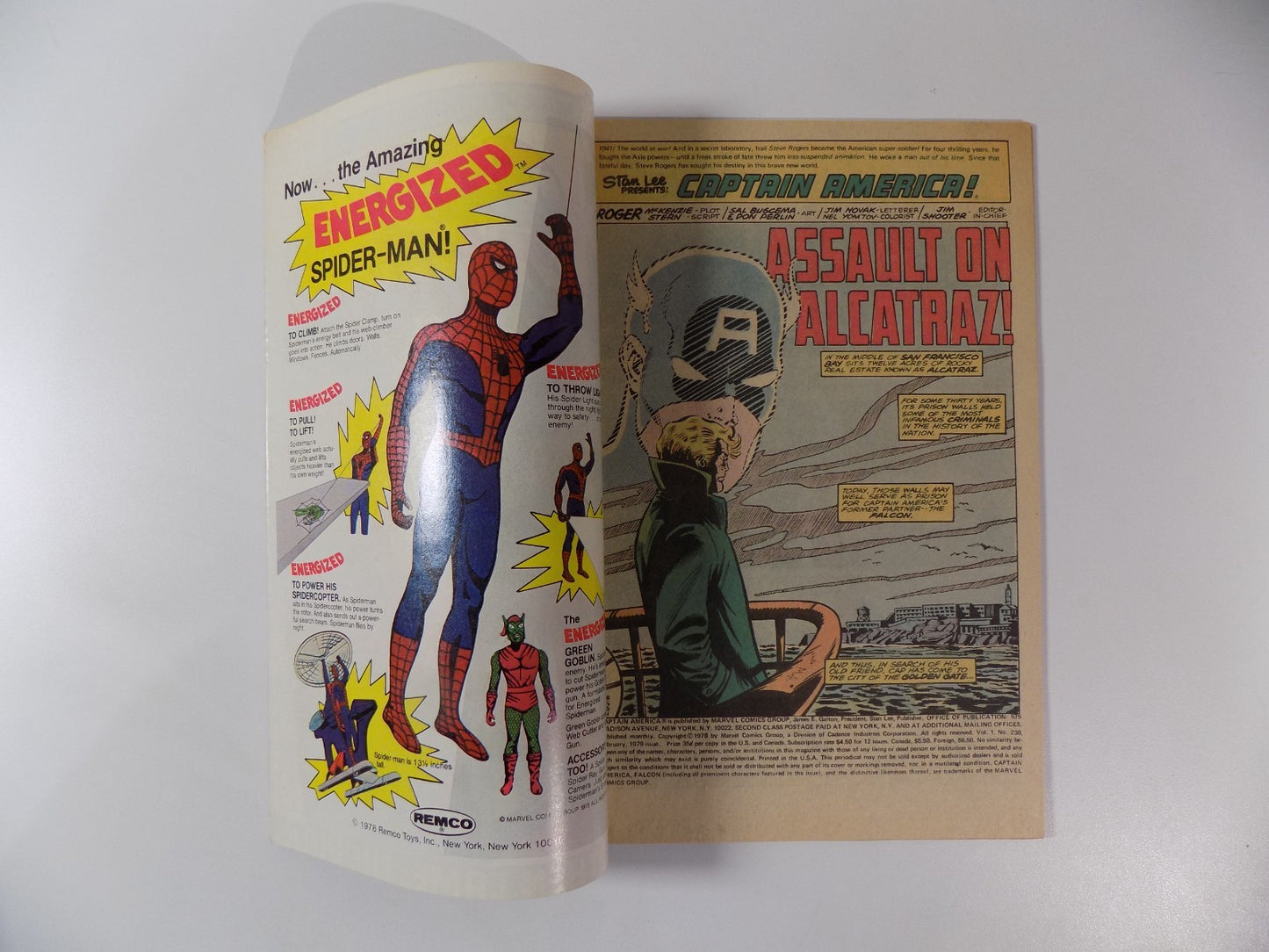 Captain America #230 Marvel Comic February 1979 Very Fine