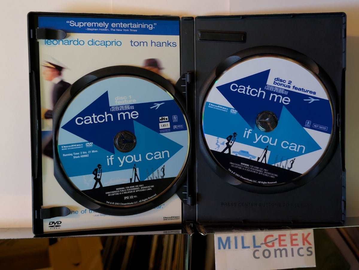 Catch Me If You Can / The Thomas Crown Affair, 2 Caper Movies (DVD) -JD