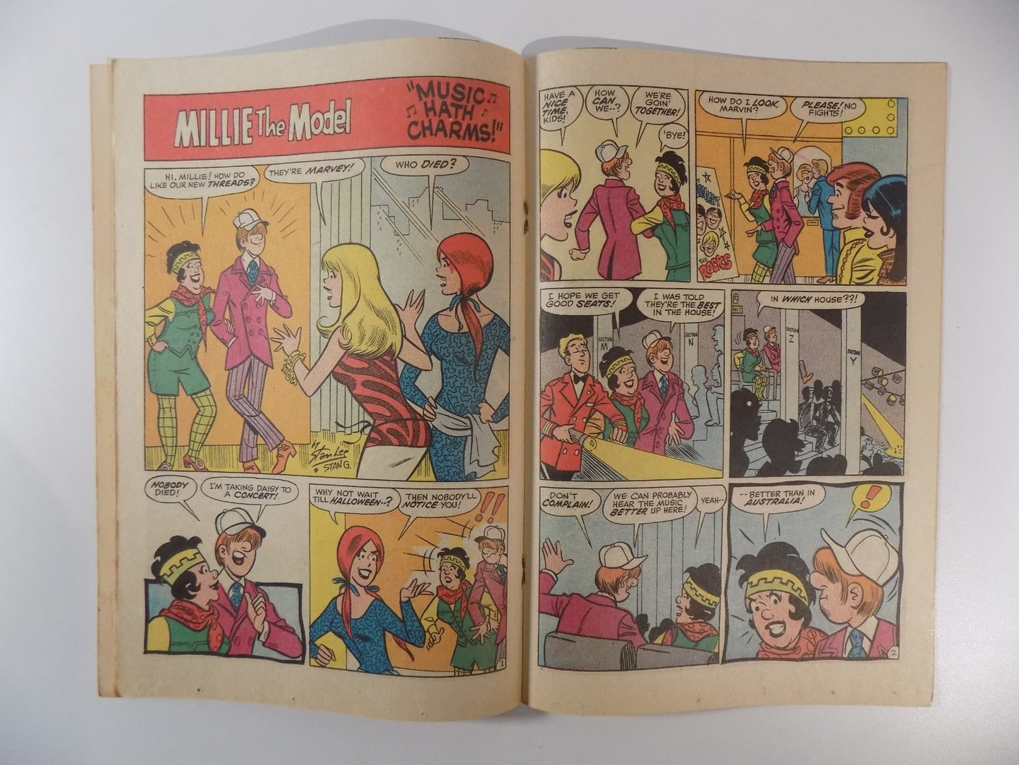 Millie The Model #170 Marvel Comic May 1969 Very Fine-