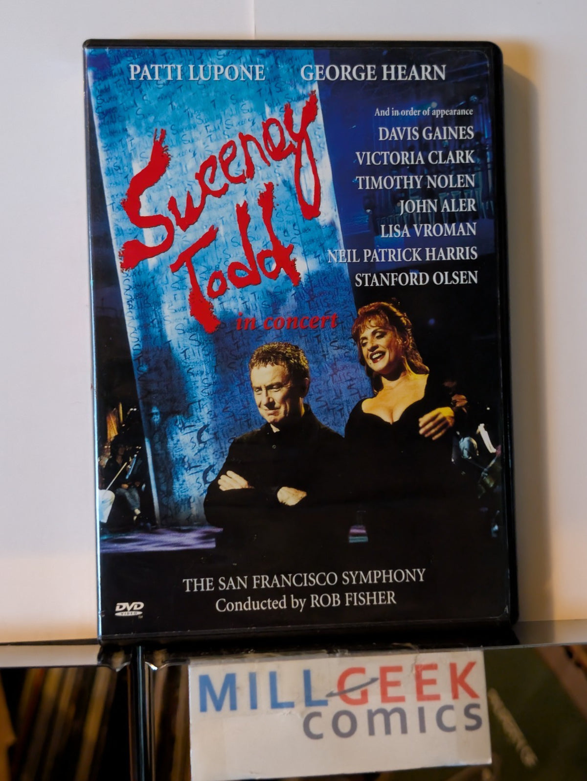 Sweeney Todd - Movie, In Concert, and On Stage, 3 Movie Set (DVD) -JD