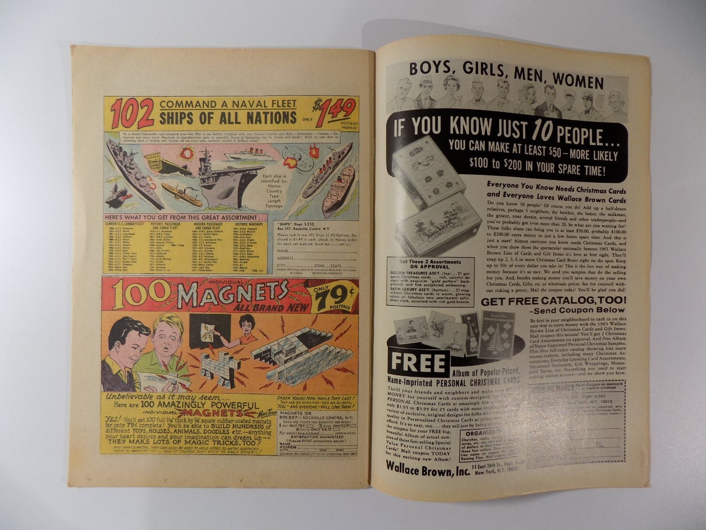 Challengers of the Unknown #46 DC Comic November 1965 Fine+