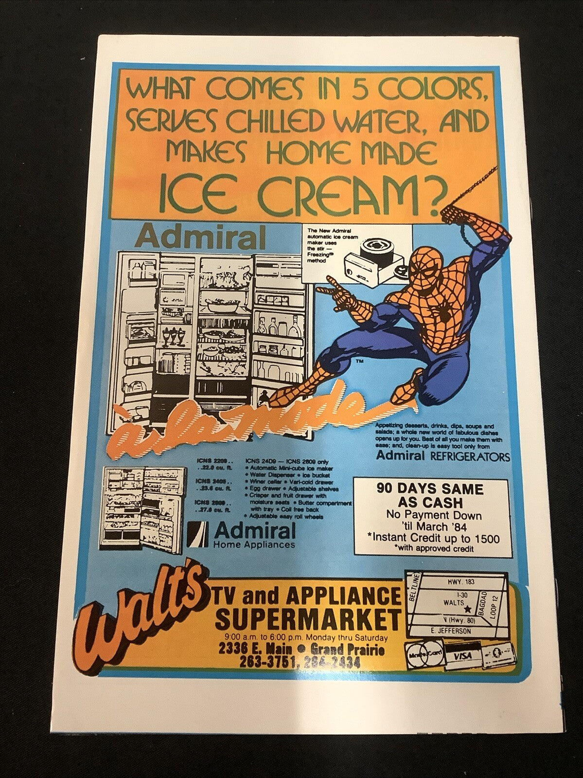 Spider-Man Fire-Star And Iceman Promo Comic (1983) VF/NM (9.0) Scarce