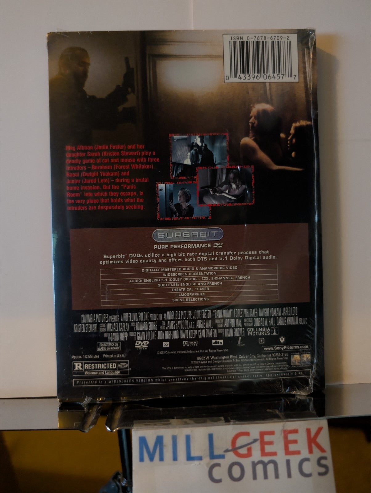 Panic Room / Voyage to the Bottom of the Sea / Memoirs of a Geisha (DVD) -JD