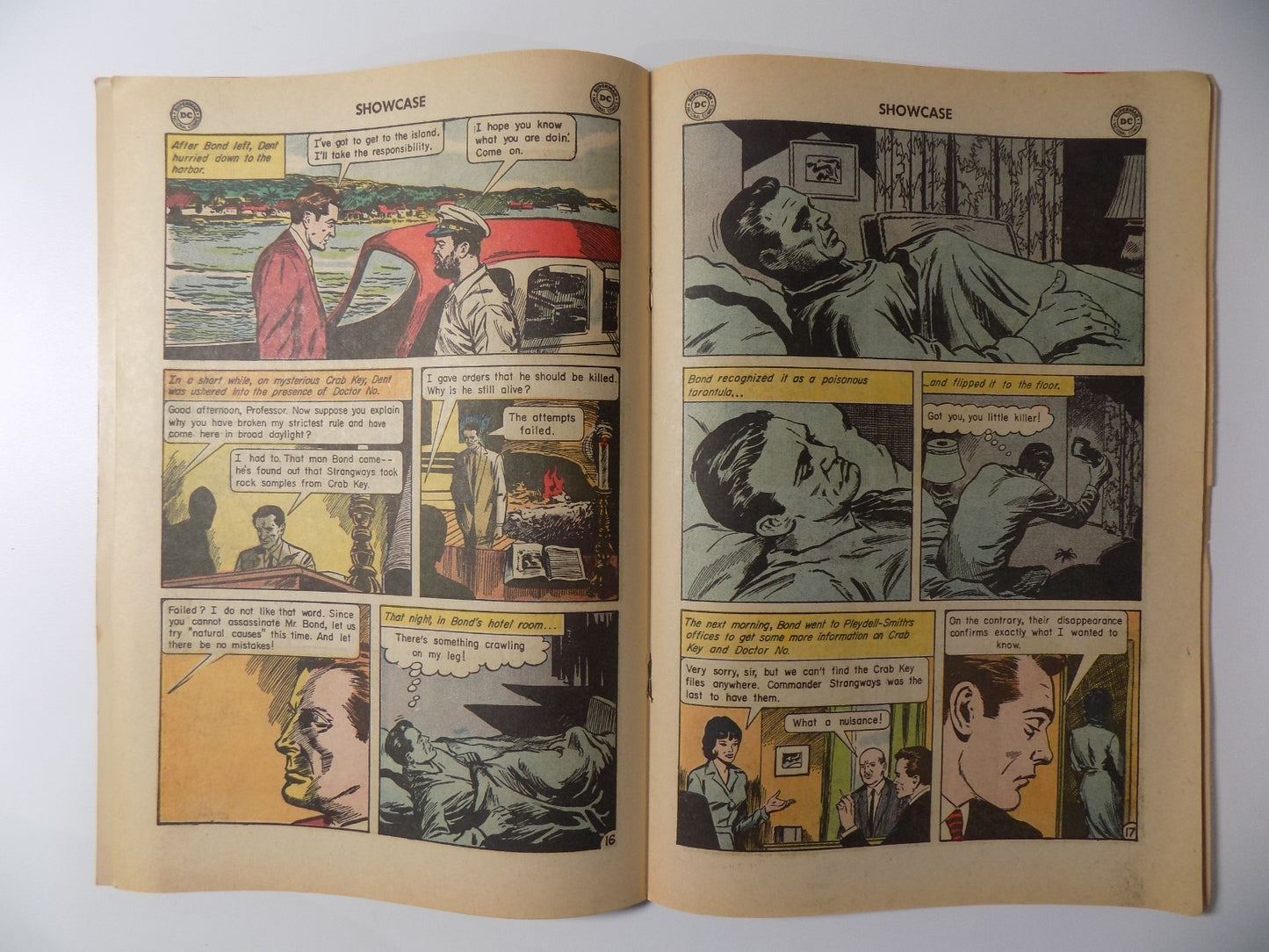 Showcase #43 1st James Bond DC Comic Fine/Very Fine April 1963