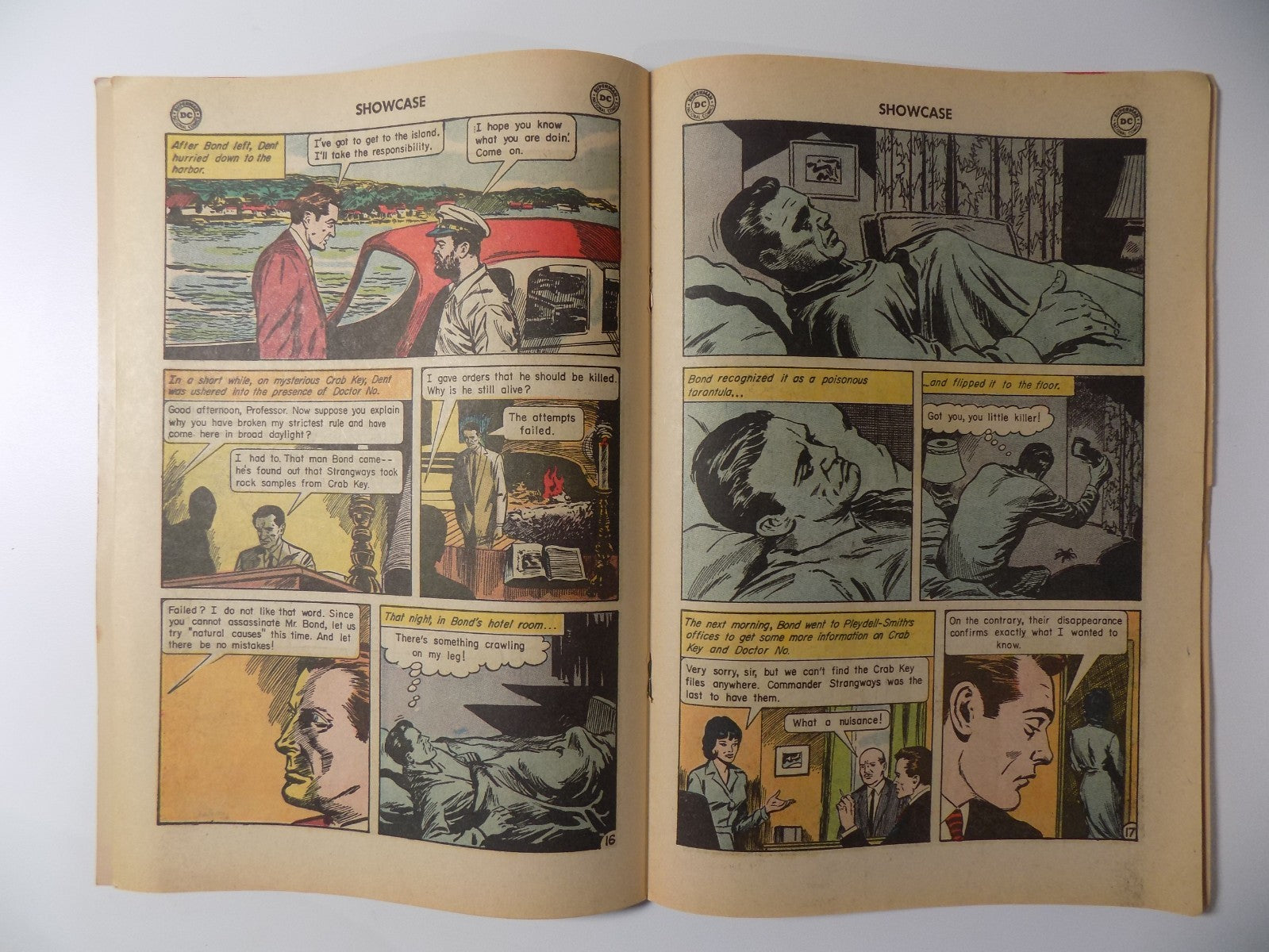 Showcase #43 1st James Bond DC Comic Fine/Very Fine April 1963