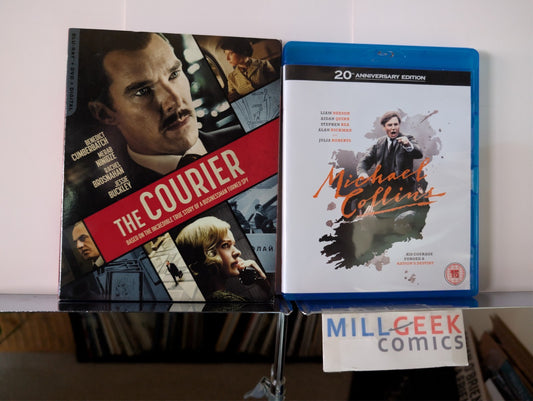 The Courier / Michael Collins UK IMPORT, 2 Movie Set (Blu-Ray) Like New -JD