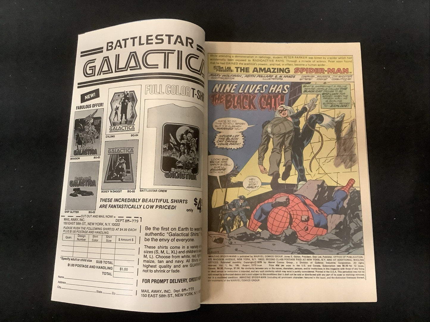 Amazing Spider-Man #195 (1979) VF/NM (9.0) Marv Wolfman, 2nd App Black Cat