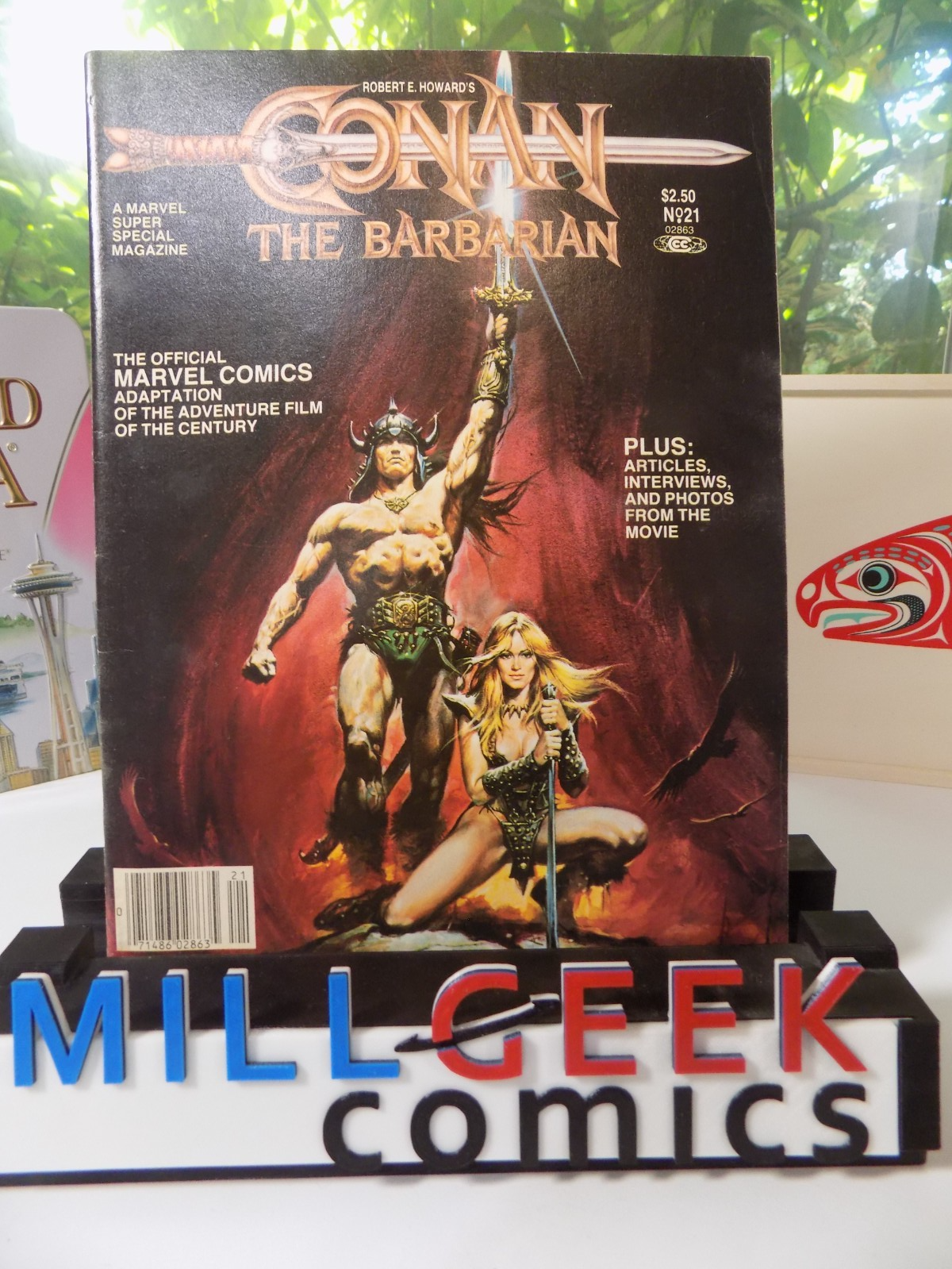 Marvel Super Special Magazine #21 Conan the Barbarian 1982 Very Fine