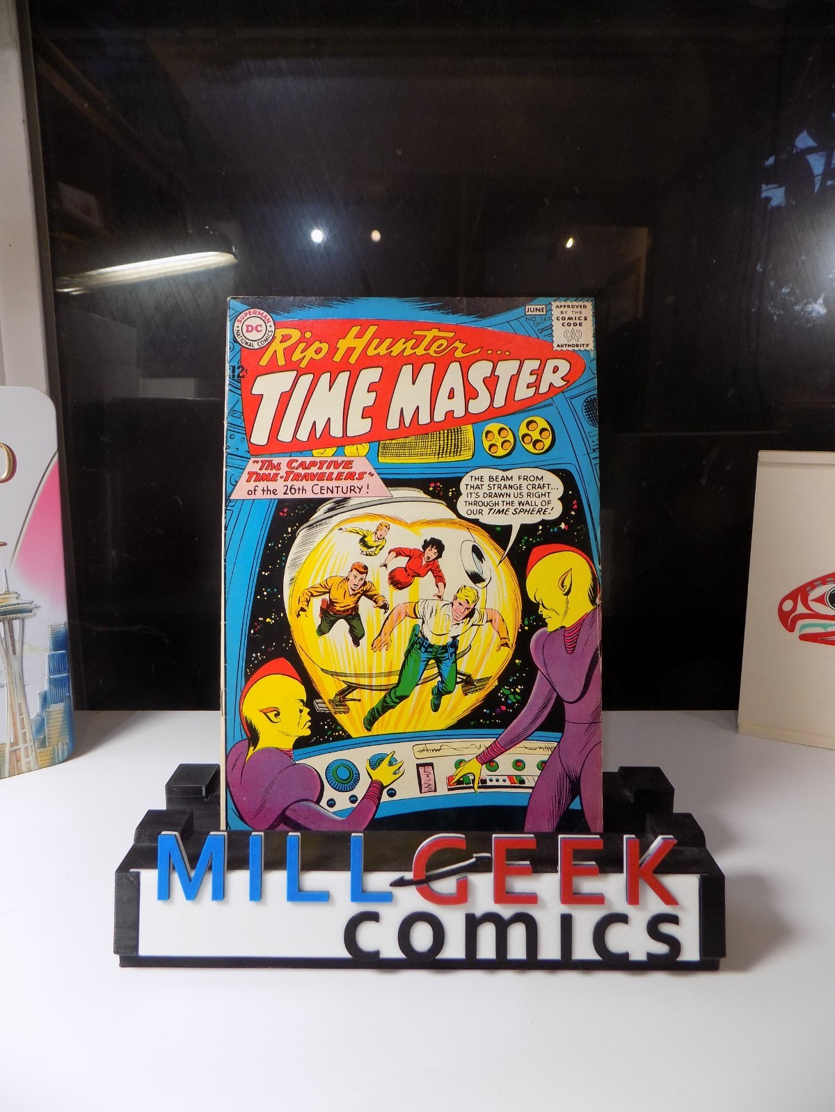 Rip Hunter Time Master #14 DC Comic June 1963 Fine+