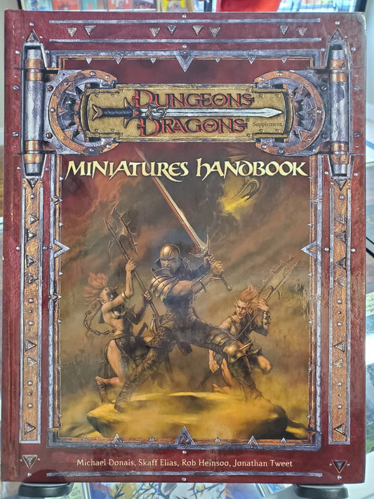 Dungeons & Dragons Miniatures Handbook Supplement d20 WoTC TSR 965820000