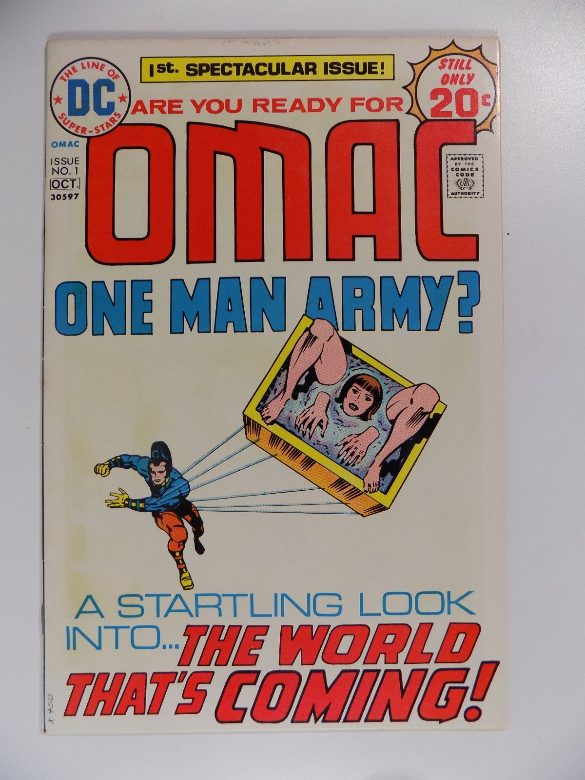 OMAC #1 DC Comic October 1974 Very Fine