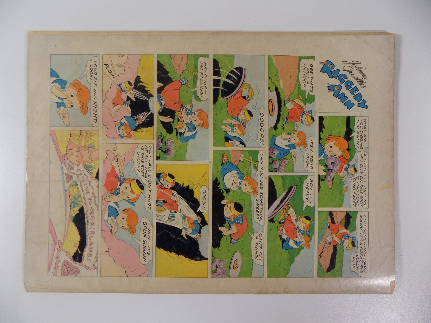 Four Color #380 Raggedy Ann + Andy Dell Comic 1952 Very Good+