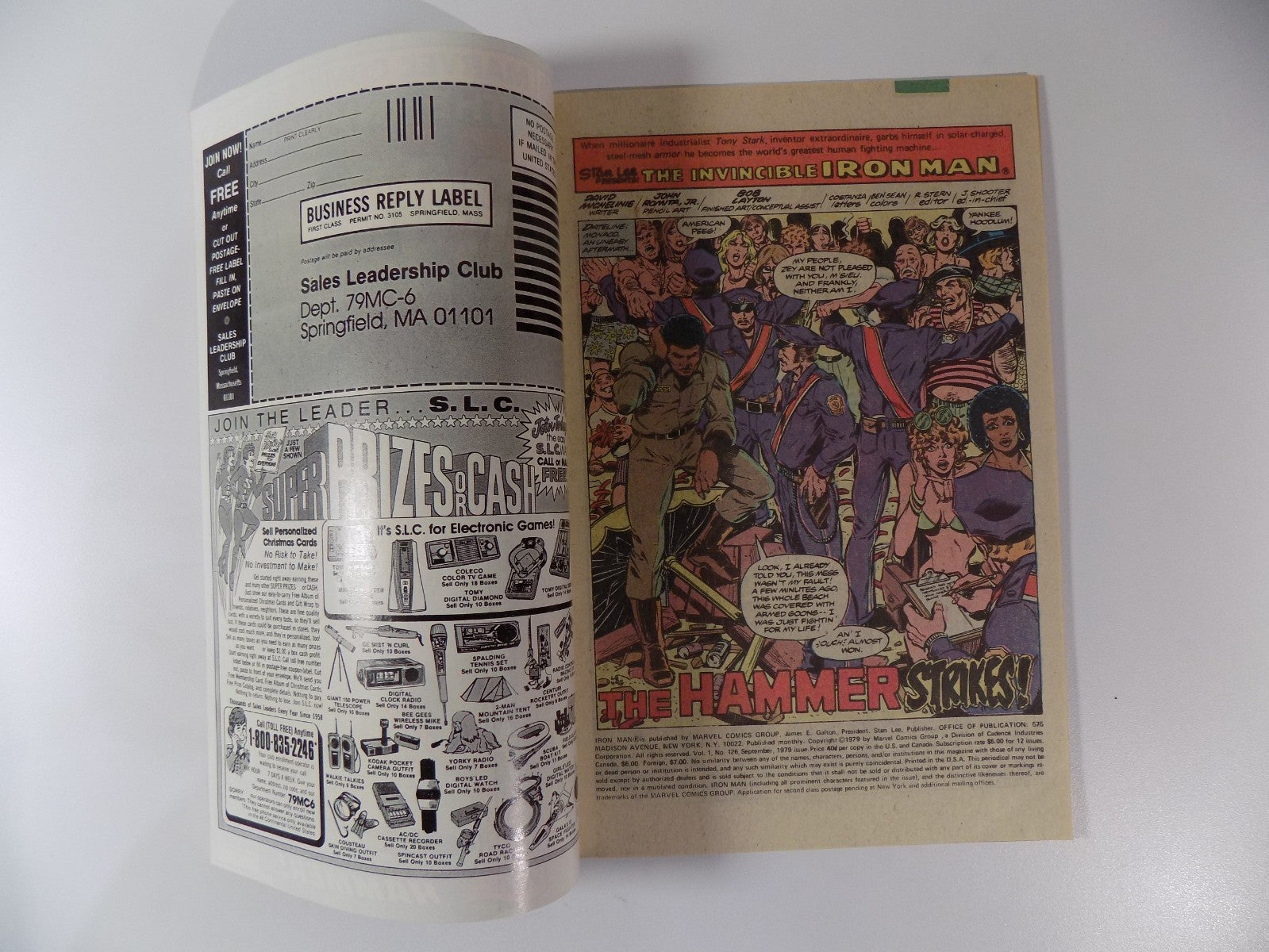 Iron Man #126 Marvel Comic September 1979 Very Fine