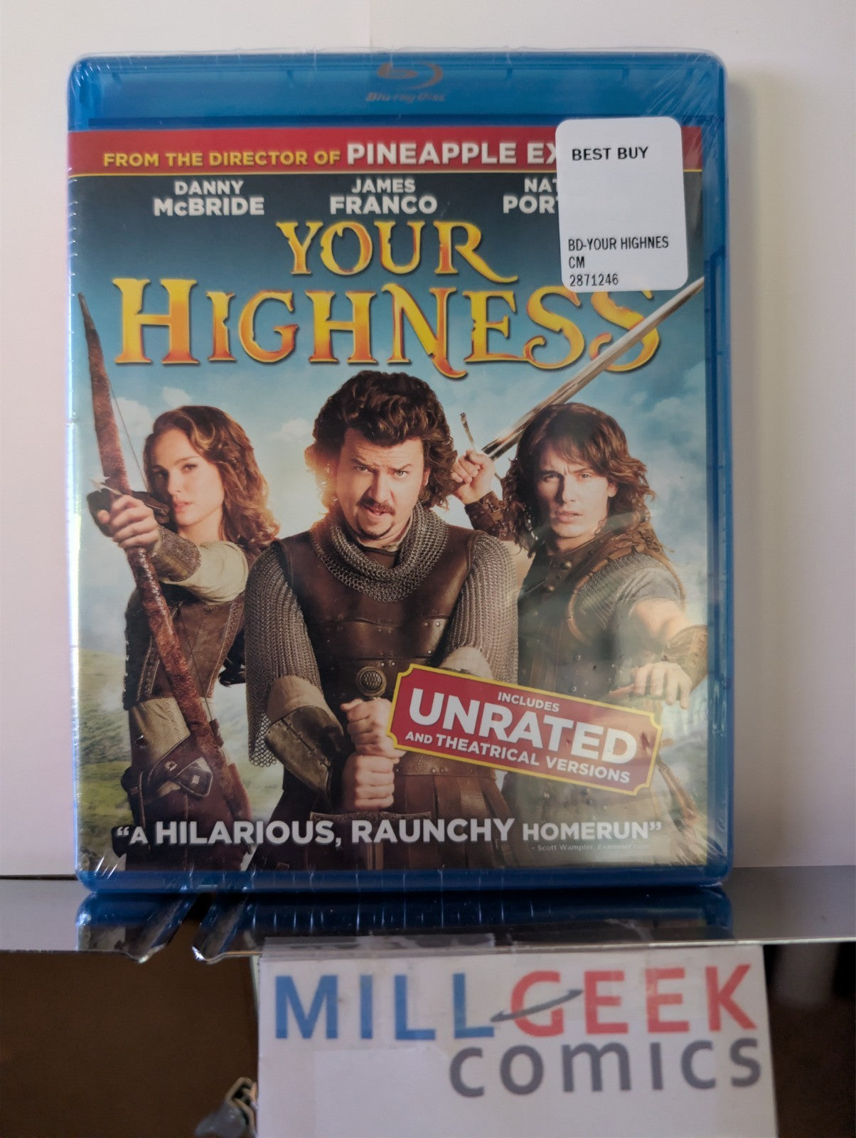 Your Highness, Danny McBride & Natalie Portman (Blu-ray) -JD