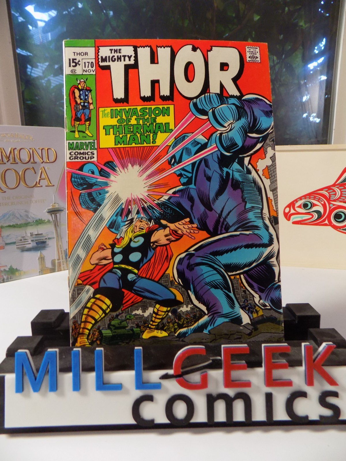 Thor #170 Marvel Comic November 1969 Fine/Very Fine