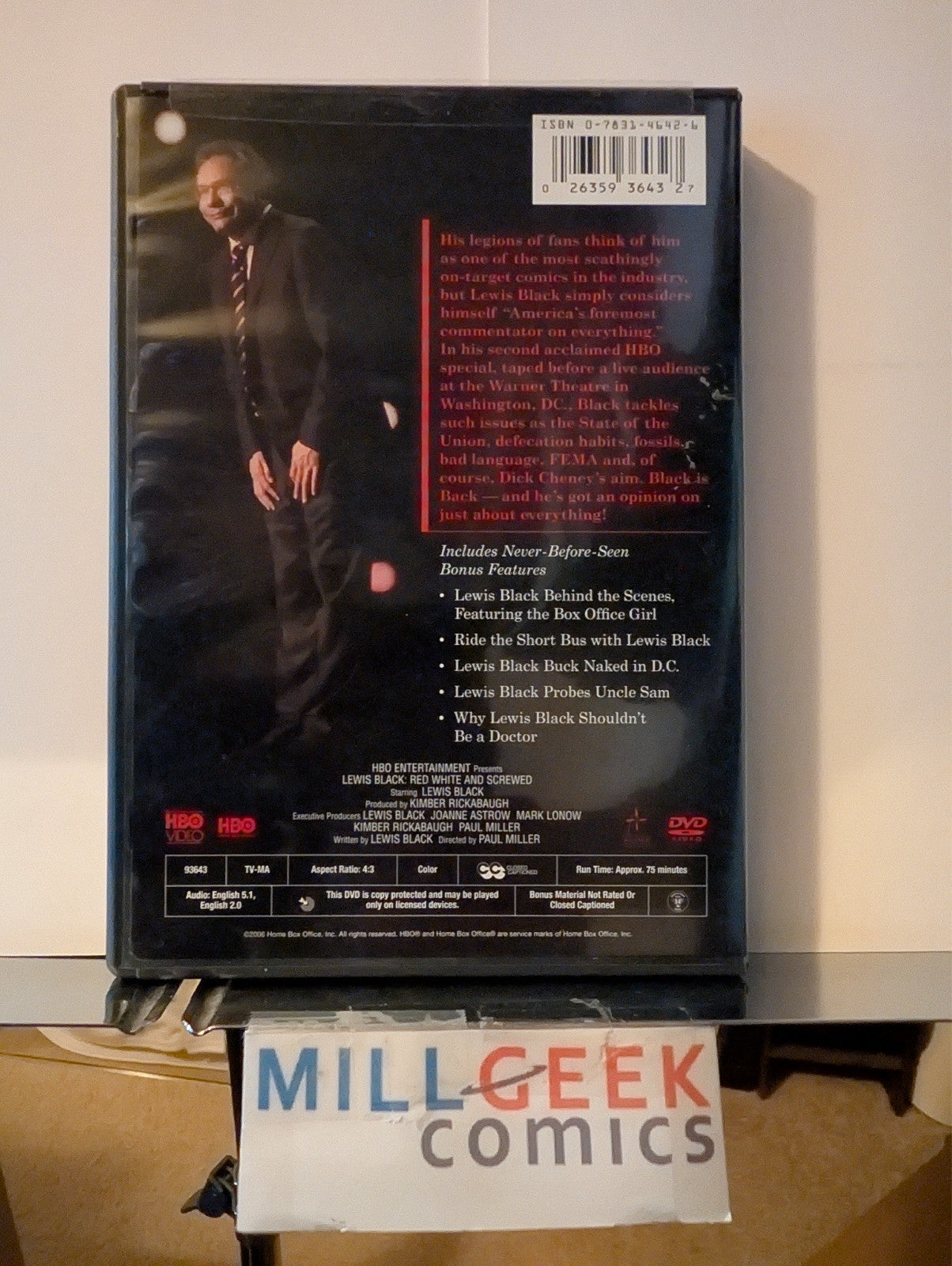 5 Discs, 7 Stand-Up Comedy Specials (DVD) Like New -JD