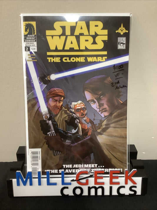 Star Wars: The Clone Wars #2 (Dark Horse Comics 2008) VF- (7.5) 2nd App Ahsoka