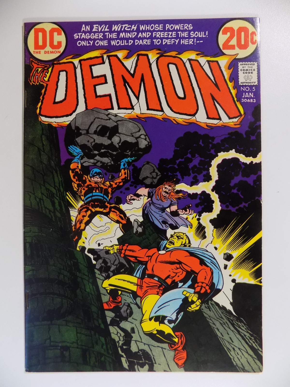 Demon #5 DC Comic January 1973 Very Fine+