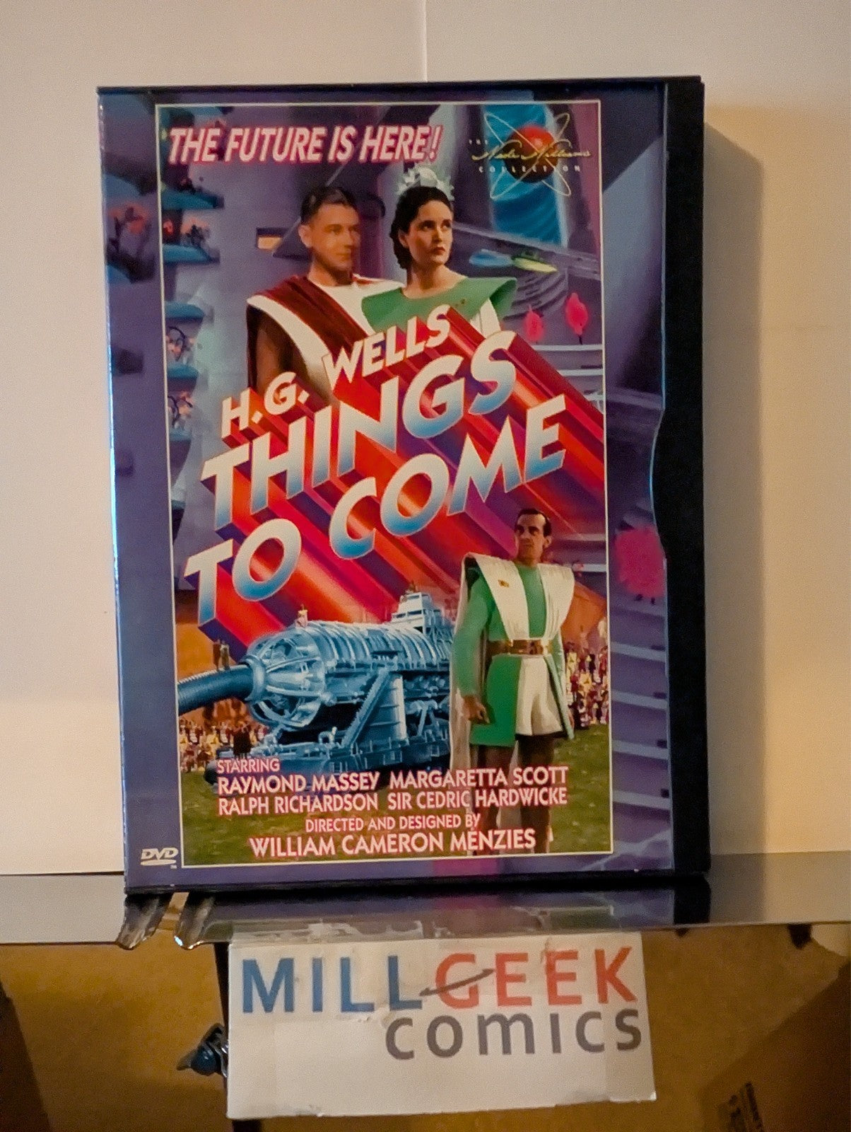 H.G. Wells Things To Come / The Adventures of Buckaroo Banzai (DVD) Like New -JD