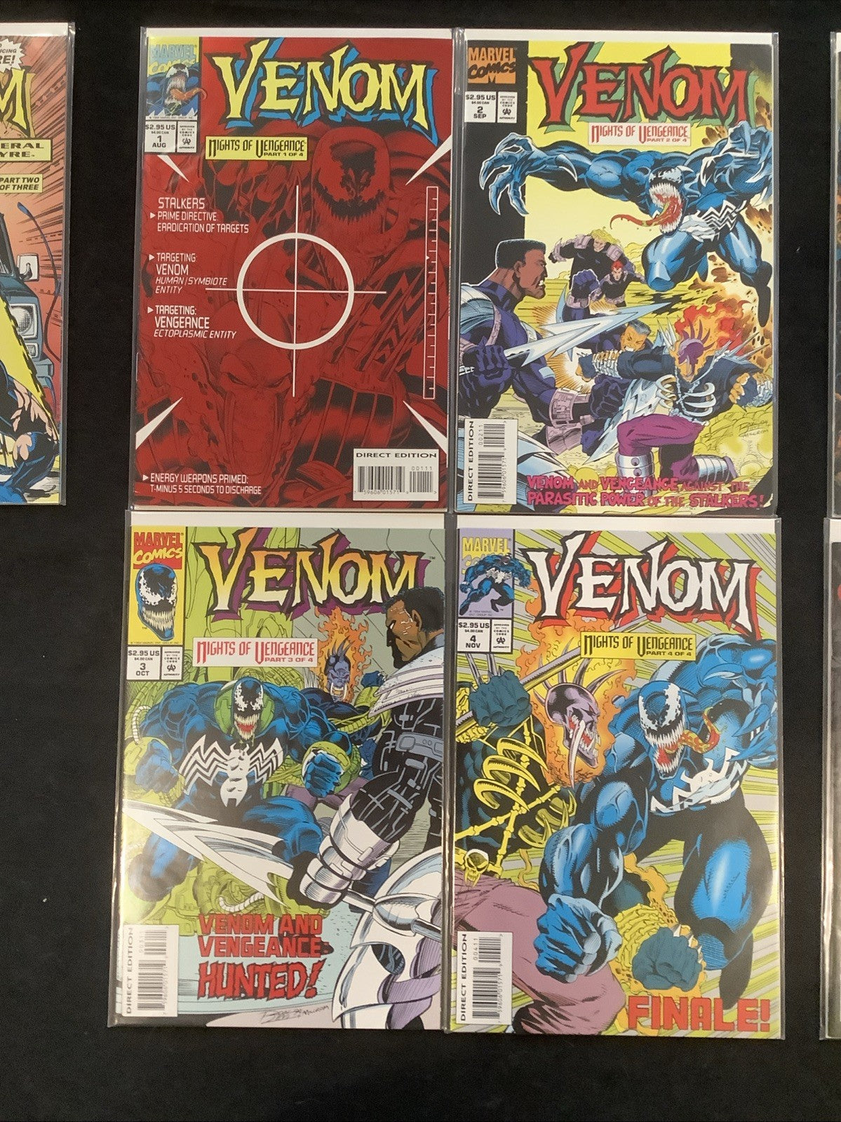 Venom Comic Bundle: Funeral Pyre, Nights Of Vengeance, The Hunger, All Complete
