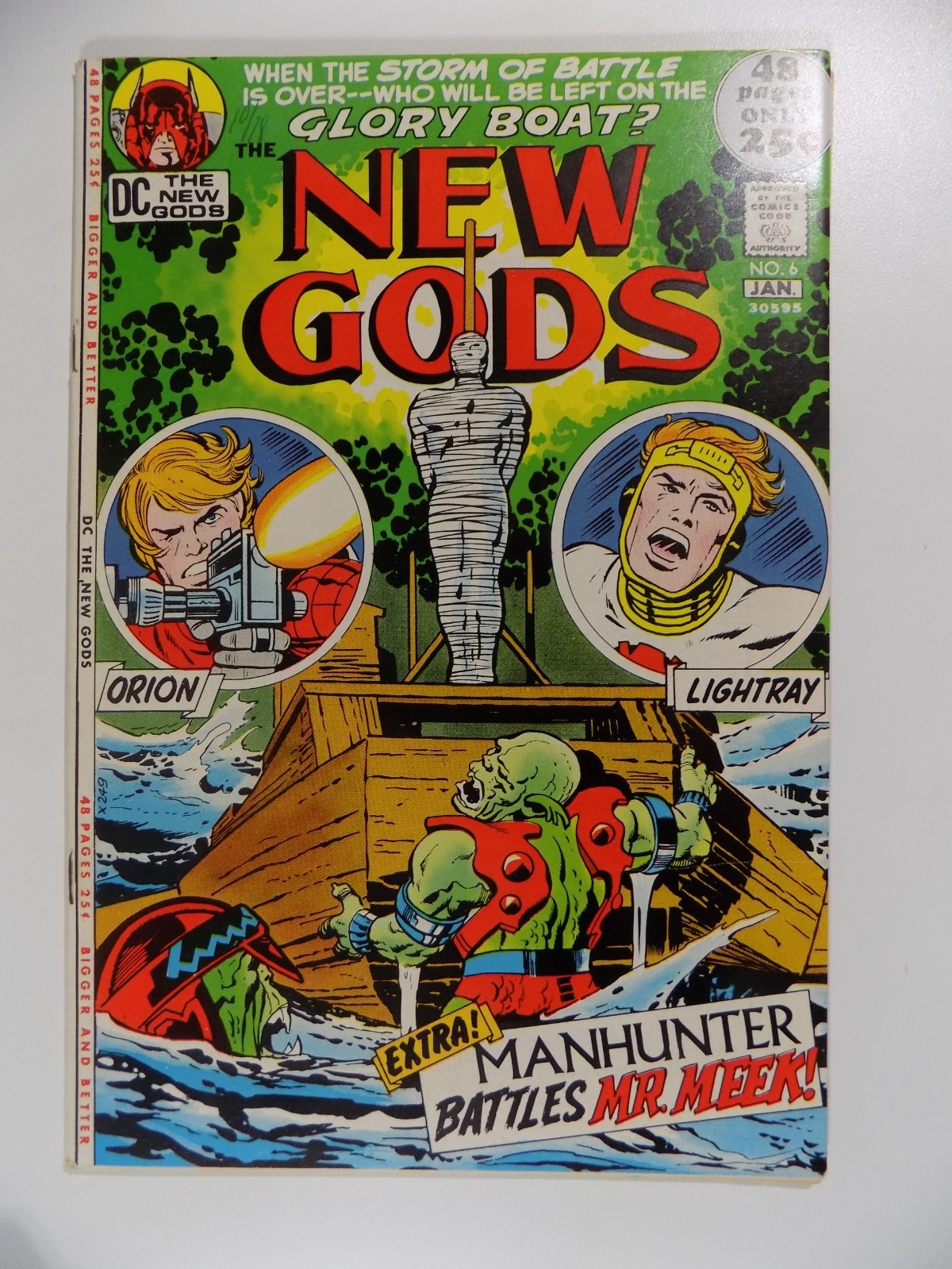 New Gods #6 DC Comic January 1972 Very Fine+