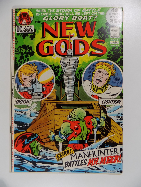 New Gods #6 DC Comic January 1972 Very Fine+
