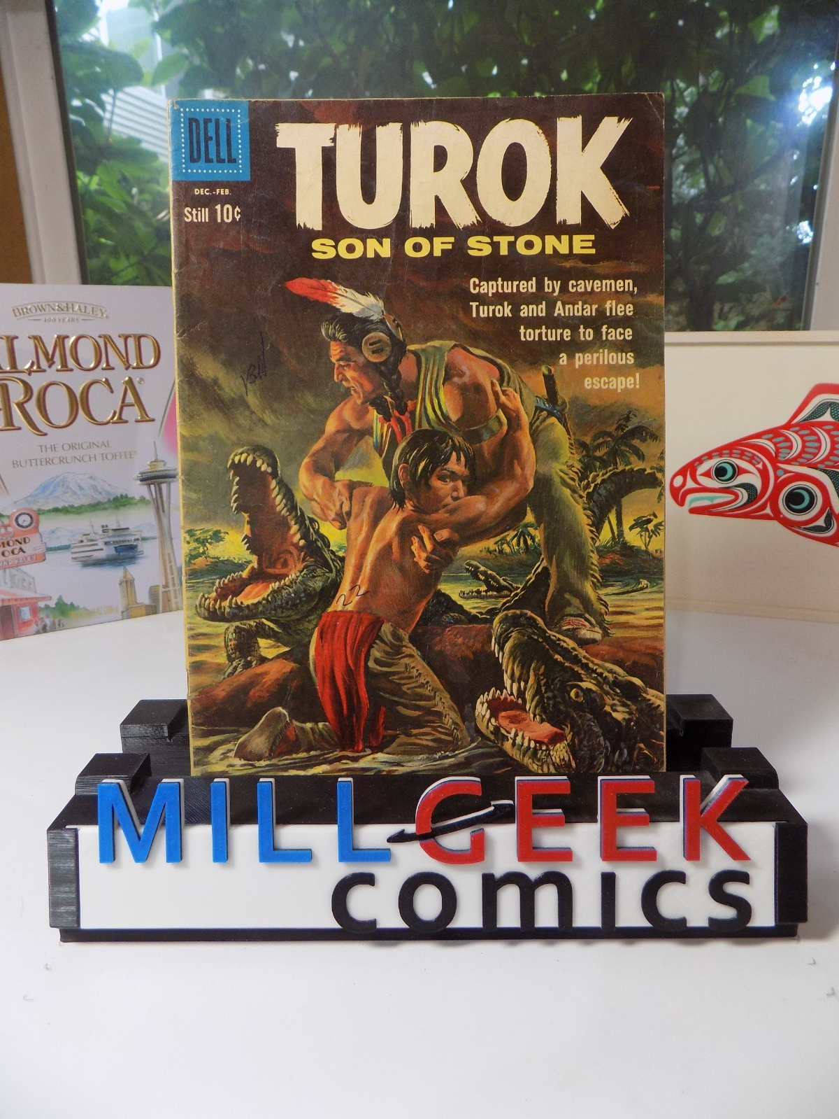 Turok Son of Stone #22 Dell Comic Dec.-Feb. 1961 Fine-