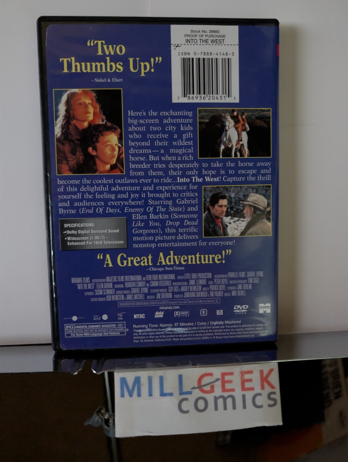 Into the West / La Vie En Rose / Stone of Destiny, 3 Movie Set (DVD) Like New-JD