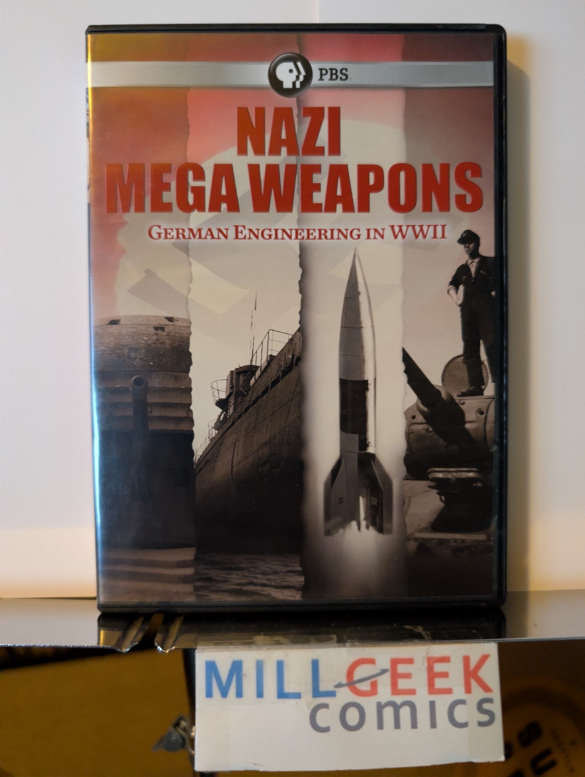 Distorted Morality / Nazi Mega Weapons / Secrets of WWII, 3 Movie lot (DVD) -JD