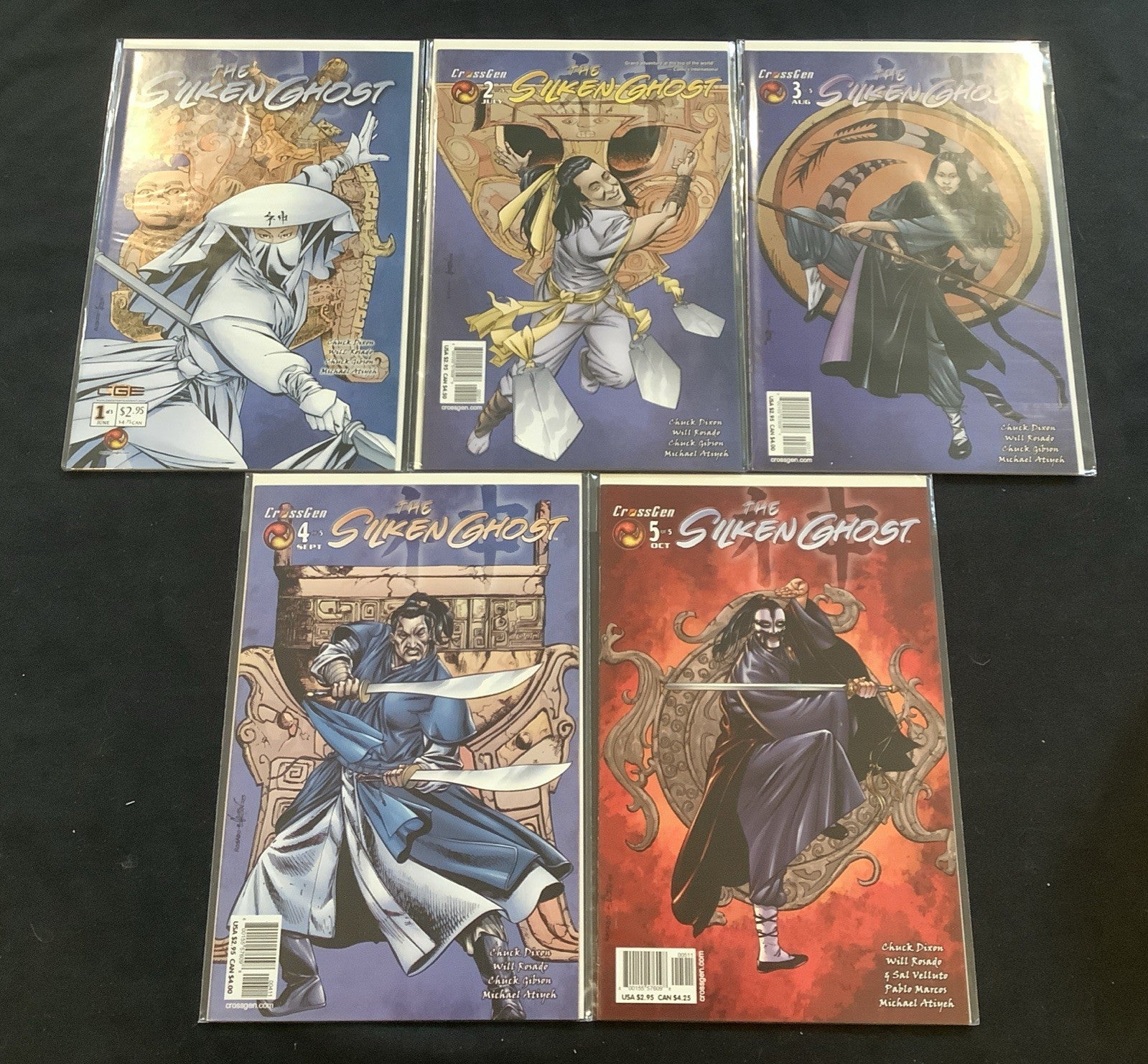 The Silken Ghost, Crossgen Comics, Chuck Dixon, William Rosado, 2001
