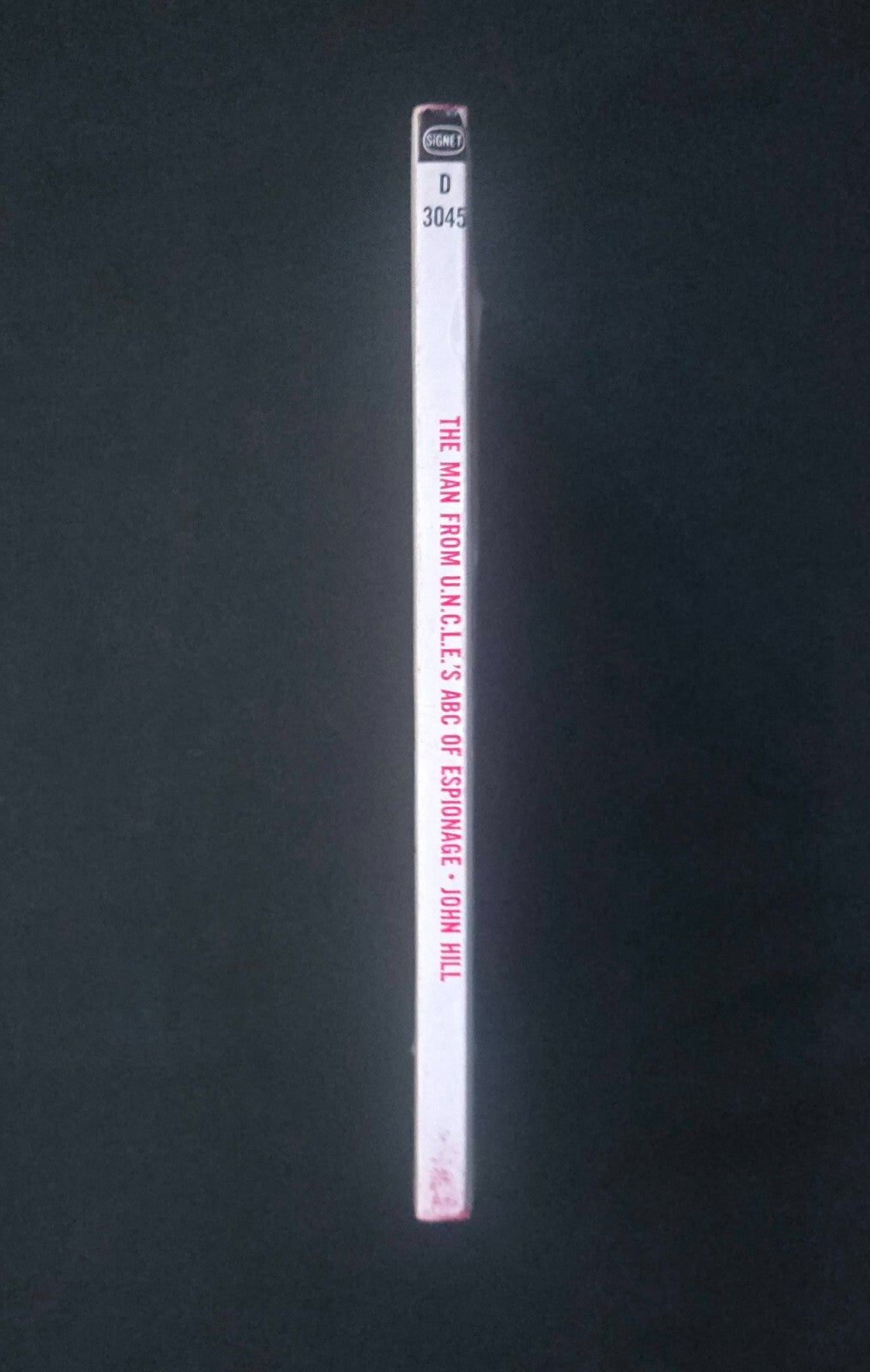 The Man From U.N.C.L.E.'S ABC of Espionage By John Hill (1st ED Signet PB 1966)