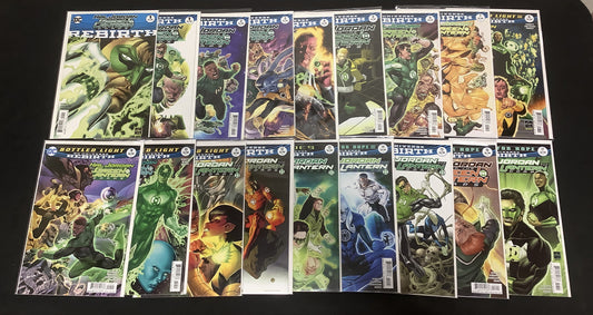 Hal Jordan: And The Green Lantern Corps #1-17 + Rebirth #1, DC Comics, Venditti