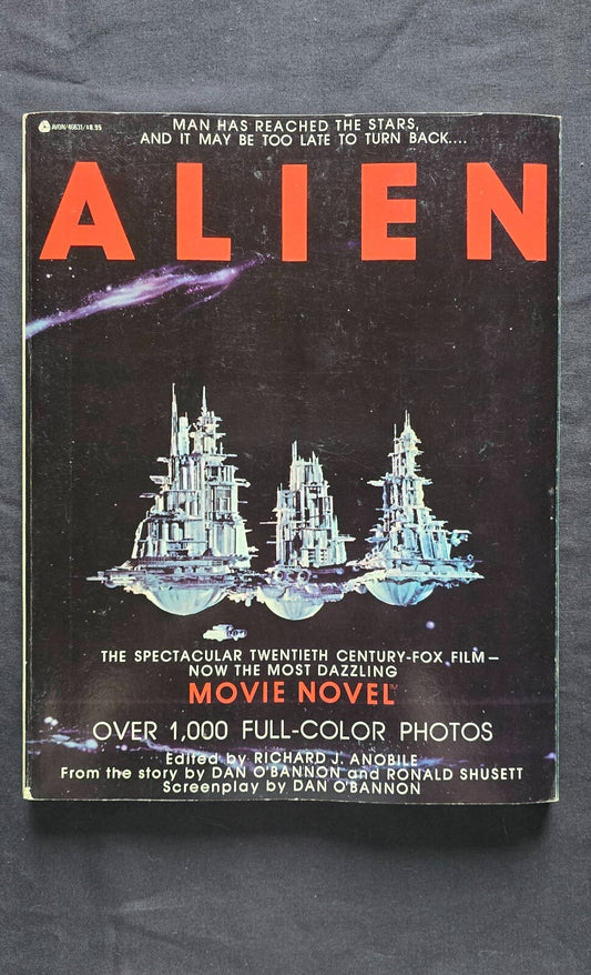 Alien : The Movie Novel by Richard J. Anobile (1979, Trade Paperback) JD