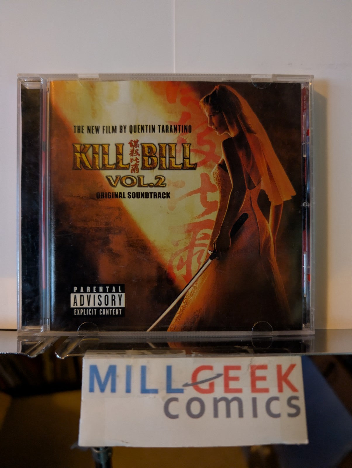 Movie Soundtrack 4 CD Lot (Priscilla, Kill Bill Vol 2, Fifth Element, Crow) -JD