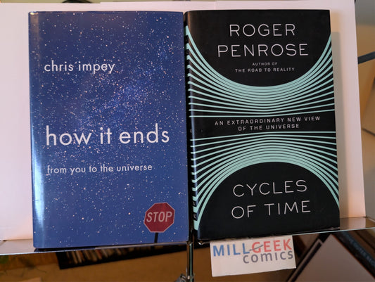 Lot of 2 Books (How it Ends: From You to the Universe, Cycles of Time) -JD
