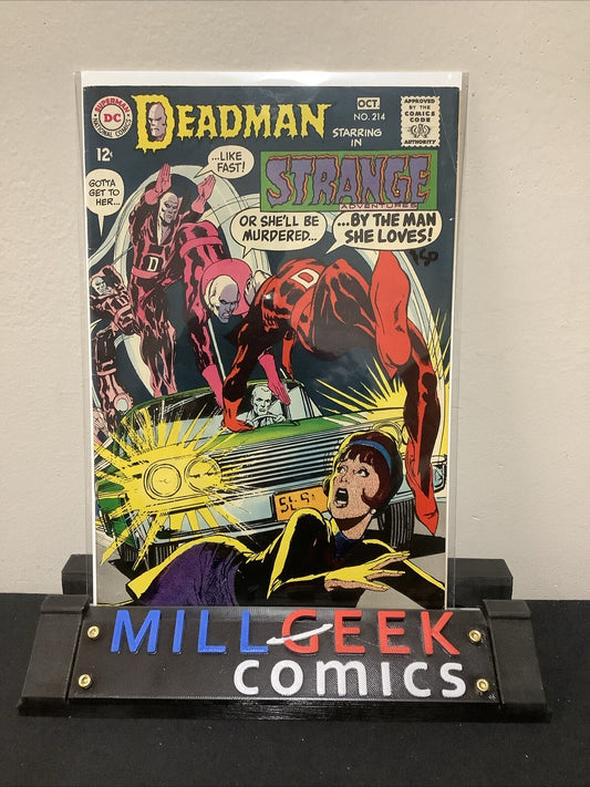 Strange Adventures #214 (DC Comics 1968) Fine (6.0) Neal Adams, Cream Pages