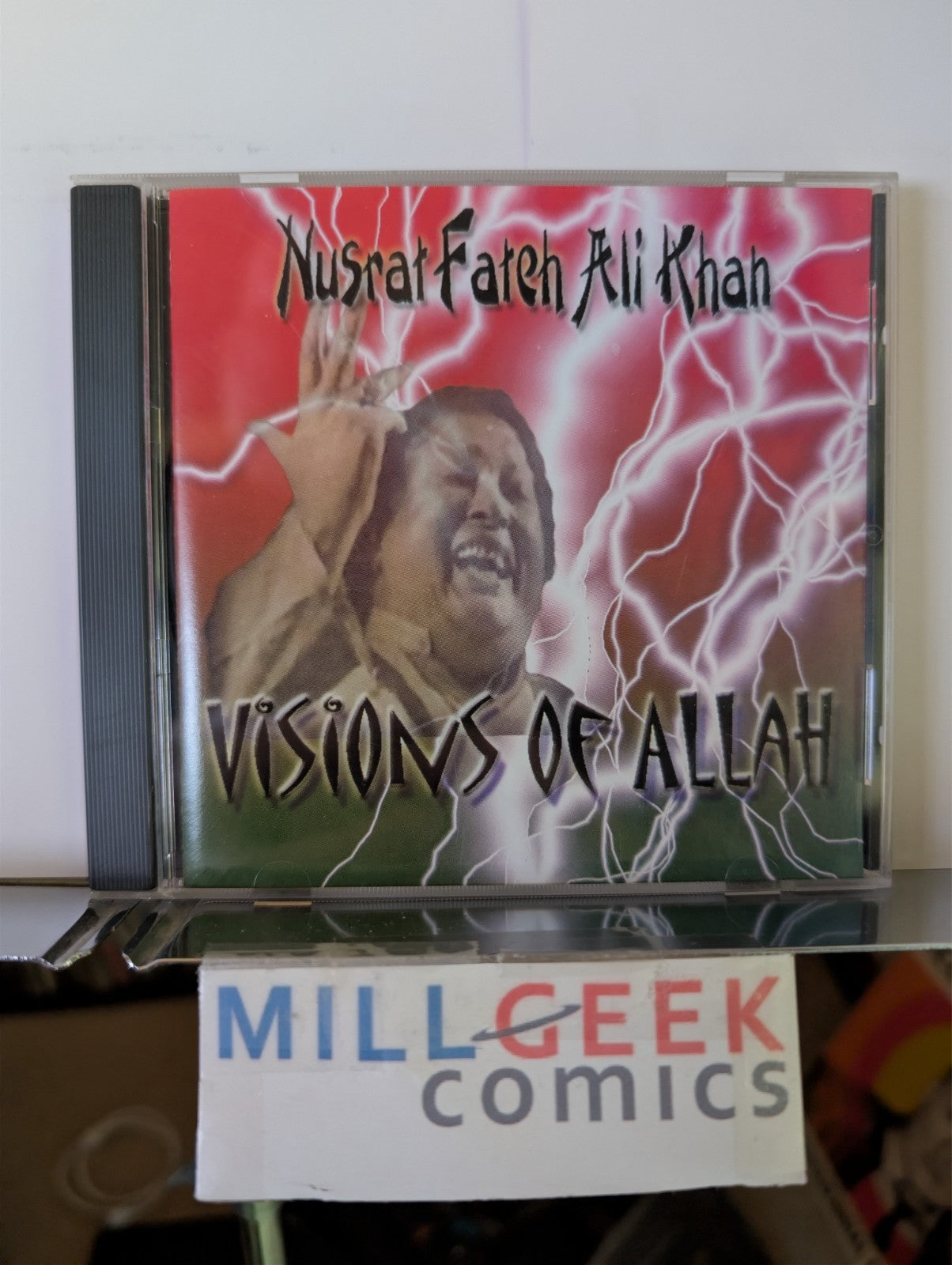 Nusrat Fateh Ali Khan 2 CD Lot (Farewell Songs, Visions of Allah) -JD