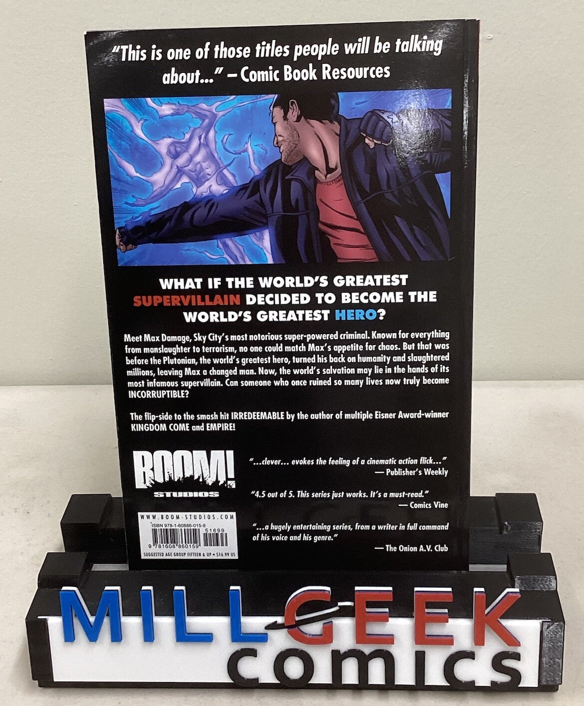 Incorruptible Vol. 1 - Paperback By Waid, Mark Jean Diaz Graphic Novel Antihero