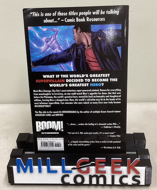 Incorruptible Vol. 1 - Paperback By Waid, Mark Jean Diaz Graphic Novel Antihero