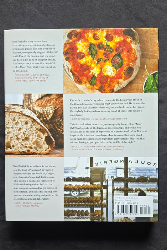 Flour Water Salt Yeast: The Fundamentals of Artisan Bread and Pizza - JD
