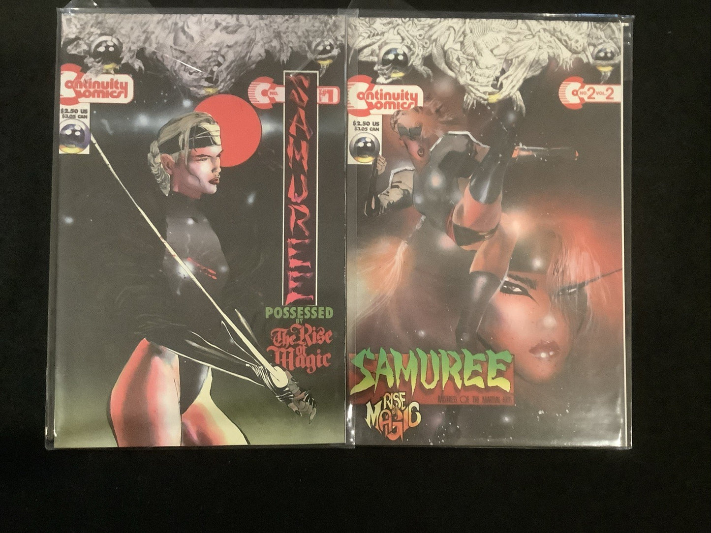 Samuree Comic Bundle: Vol 1 #1-9, Vol 2 #1-2 (#3 Newsstand + Direct Variants)