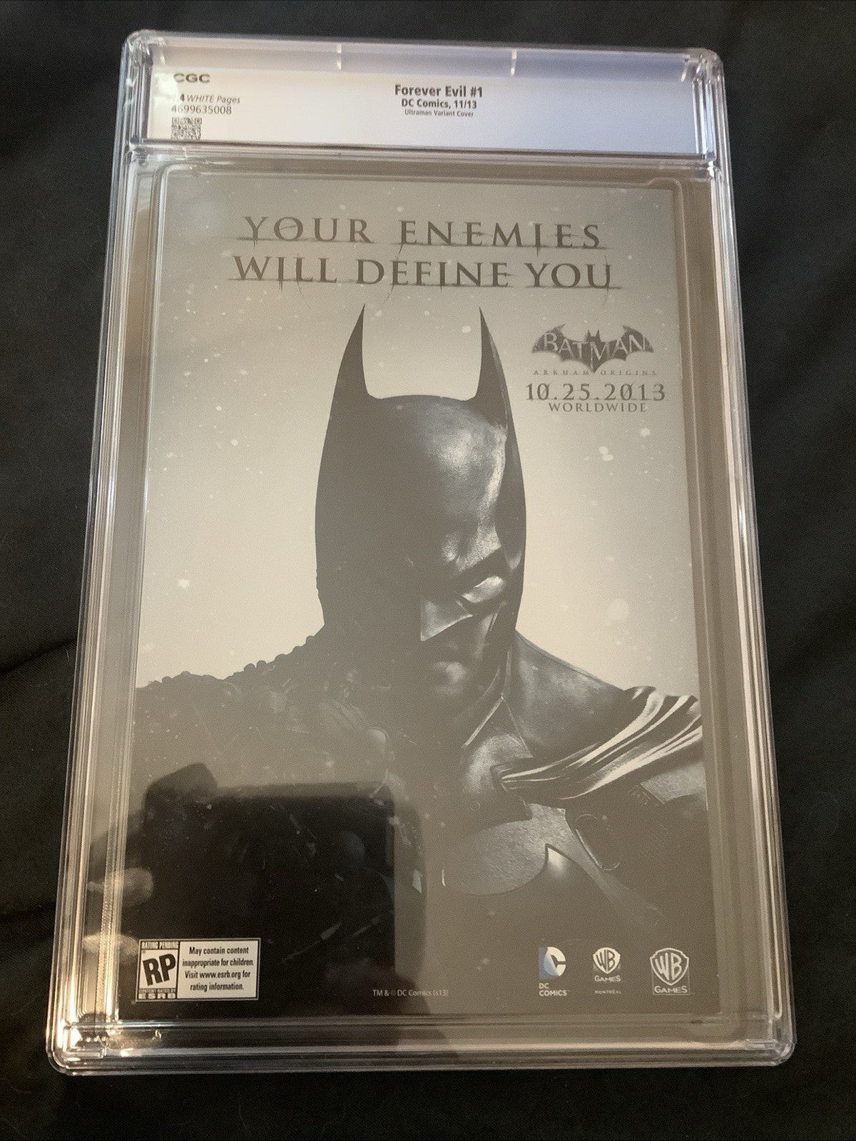 Forever Evil Variant Set, CGC Graded, Ivan Reis Superwoman/Owlman/Ultraman, 2013