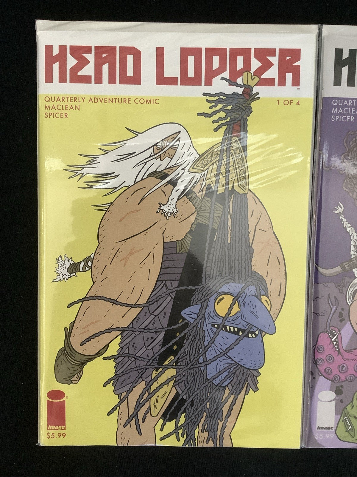 Head Lopper #1-4 Complete Comic Set, Image Comics, Andrew Maclean, 2015