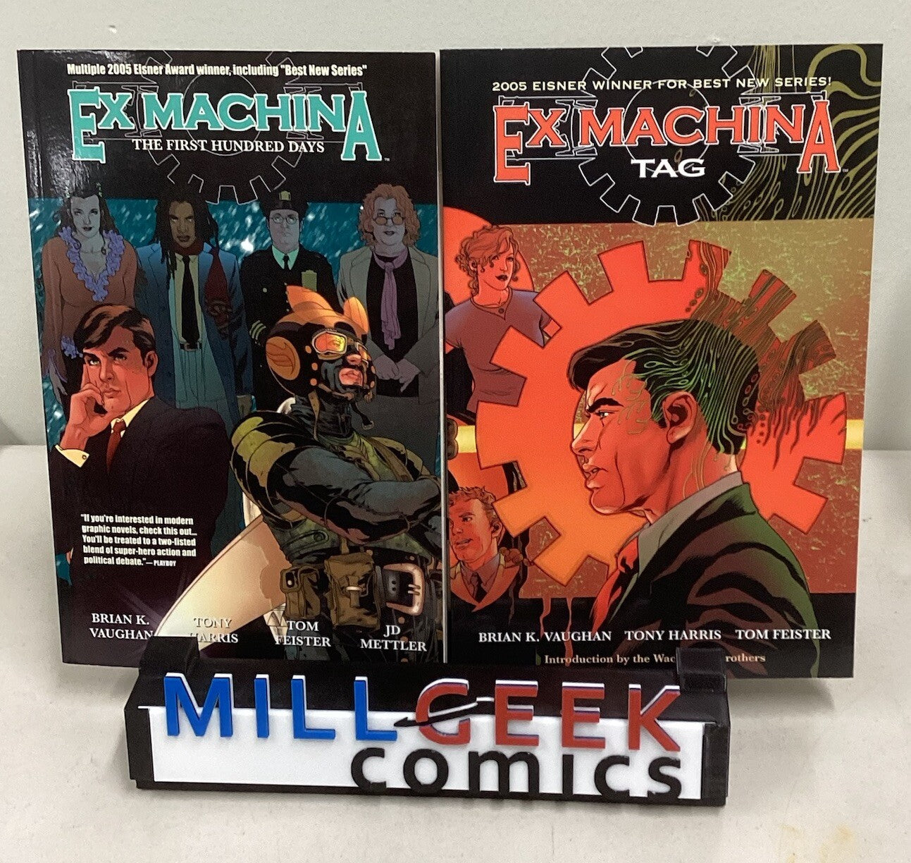 Ex Machina Volumes 1 & 2 - The First 100 Days - Tag