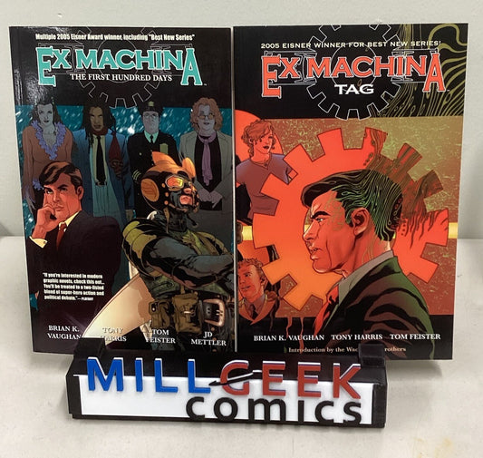 Ex Machina Volumes 1 & 2 - The First 100 Days - Tag